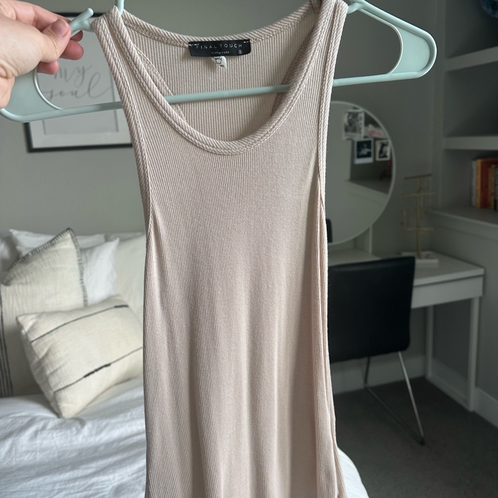 Super Stretchy Tan Tanktop